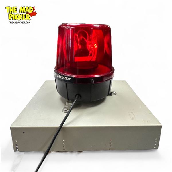 Vintage Kompas Red Light