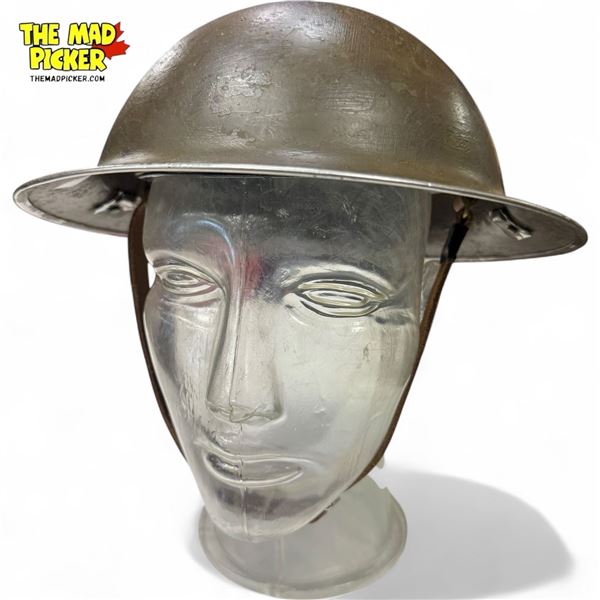 Vintage Military Helmet With Liner