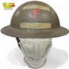 Image 2 : Vintage Military Helmet "F" With Liner