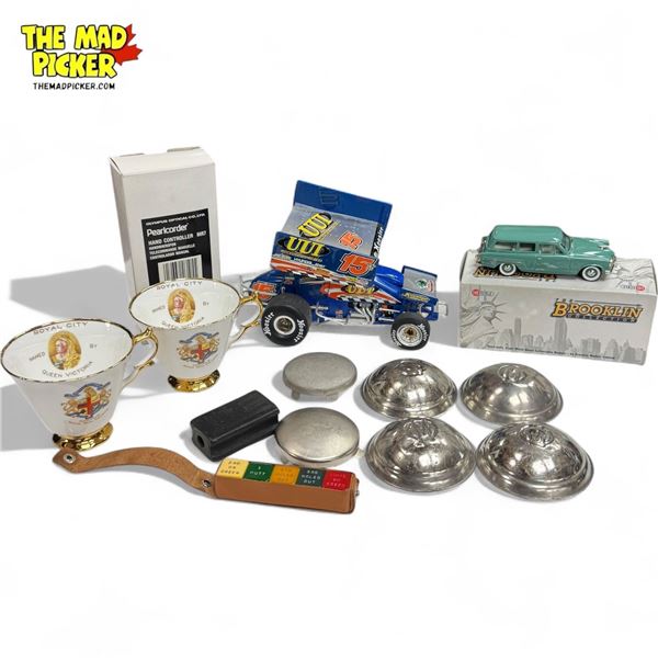 Vintage Variety: Murray Pedal Hub Caps, Brooklyn 1954 Studebaker, Pearlcorder Hand Controller, & Mor