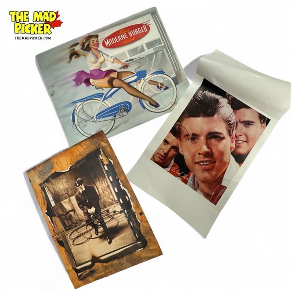 Assorted Posters From A Diner