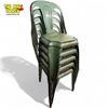 Image 7 : 5x Vintage Metal Diner Chairs