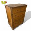 Image 2 : Vintage 6x Drawer Wooden Dresser