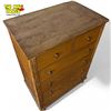 Image 3 : Vintage 6x Drawer Wooden Dresser