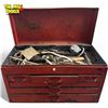 Image 3 : Vintage Tool Box With Assorted Contents