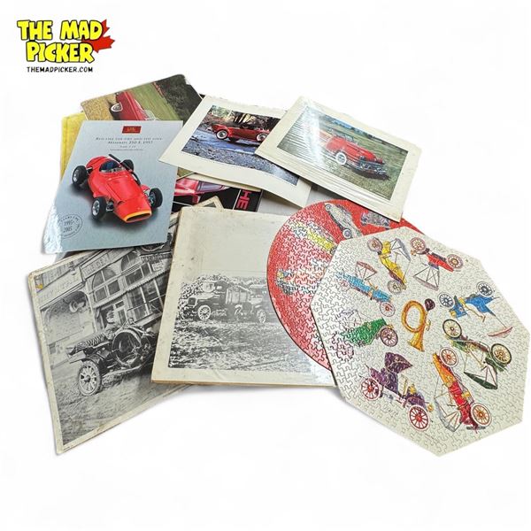 Vintage Automobilia Posters & Made Puzzles