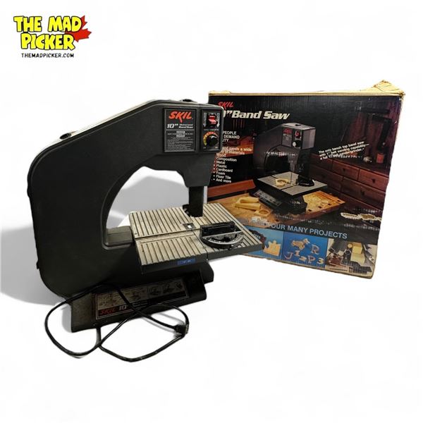 Vintage Skil 10" Band Saw With Original Box