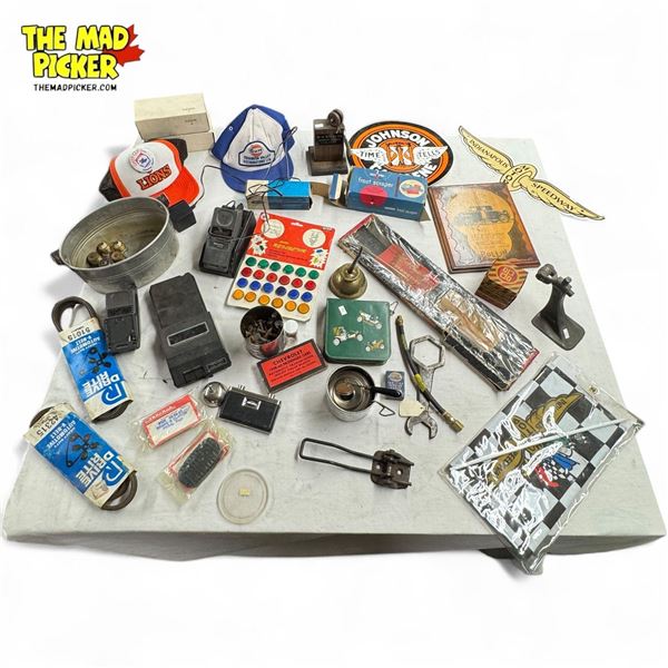 Vintage Variety: Reflectors, BC Lions Har, Car Parts, Oilers, & More