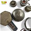 Image 3 : Assorted Vintage Car Parts & Tool : Ford V8 Cap, Buick Cap, Packard Cap, Cadillac Cap, & More