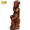 Image 2 : Vintage Hand Carved Wooden Topless Woman