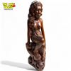 Image 3 : Vintage Hand Carved Wooden Topless Woman