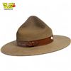 Image 3 : Vintage RCMP Stetson Hat In Wooden Frame
