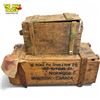 Image 1 : 2x Vintage Military Crates & Accessories