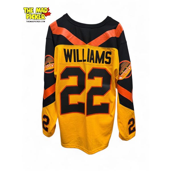 NWT Mitchell & Ness Vintage Hockey Vancouver Canucks Jersey #22 Williams Size L
