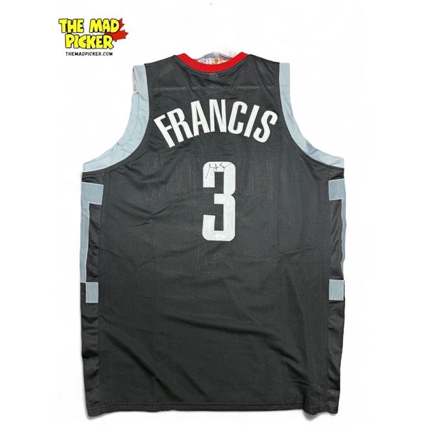 Steve Francis #3 Autographed Houston Rockets Jersey With JSA Coa Size XL