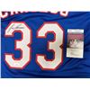 Image 2 : Jose Canseco #33 Autographed Texas Rangers Jersey With JSA Coa Size XL