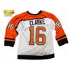Image 1 : Bobby Clarke #16 Autographed Philadelphia Flyers Jersey With JSA Coa Sitcker Size XL