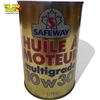 Image 2 : Vintage Safeway Multigrade Motor Oil Can 10W30