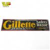 Image 1 : Vintage Gillette Safety Razor Metal Advertising Sign