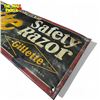 Image 3 : Vintage Gillette Safety Razor Metal Advertising Sign