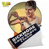 Image 1 : Vintage Bickmore Easy-Shave Cream Advertising Cardboard Sign