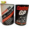 Image 1 : 2x Vintage Oil Cans : Ford Motorcraft & Castrol GP