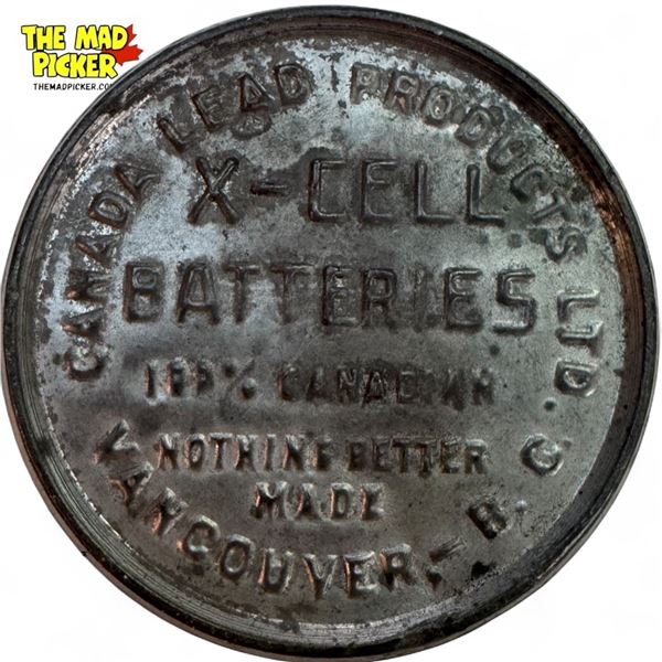 1931 Vancouver Boat Show X-Cell Batteries Canada Lead Products Token