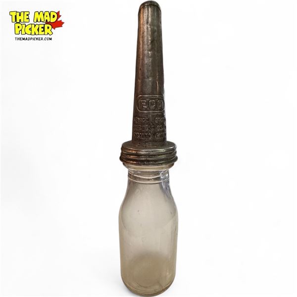 Vintage ECD Top Oil Bottle