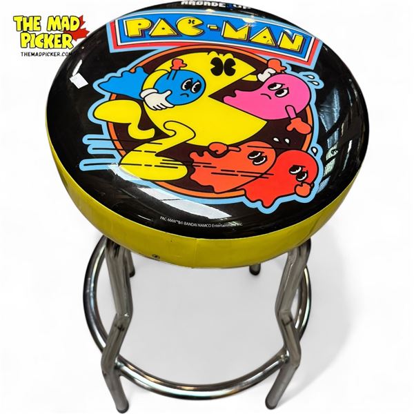 Arcade 1 Up Pac-Man Themed Arcade Stool