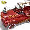 Image 2 : Vintage Gearbox Volunteer Fire Dept. Truck No. 1 Pedal Car With Bell & Side Ladders