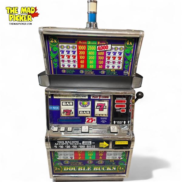 Vintage Double Bucks Slot Machine