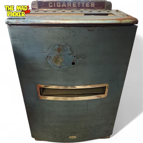 Vintage Cigarette Coin Op Dispensing Machine