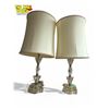 Image 1 : 2x Vintage Lucite Table Lamps