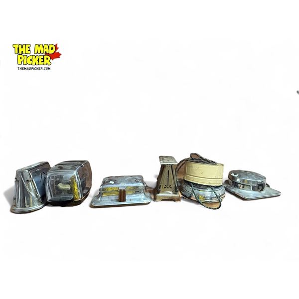 6x Vintage Electric Appliances : Toaster, Single Burners, Waffle Maker, & More