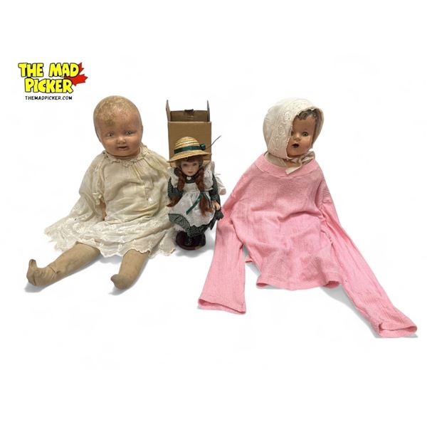 3x Vintage Dolls (1x Dee & Cee)