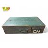 Image 1 : Vintage CN Rail Wooden Trunk Case