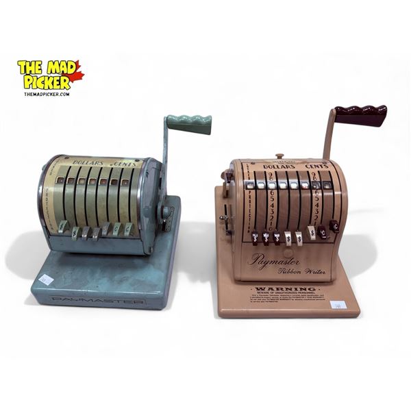 2x Vintage Paymasters