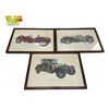Image 2 : 5x Vintage Framed Automotive Wall Art : Prints & The Saturday Evening Post Cut Out