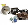 Image 2 : Assorted Vintage Electronic Boxes, Kodak Flash, Camera Cases