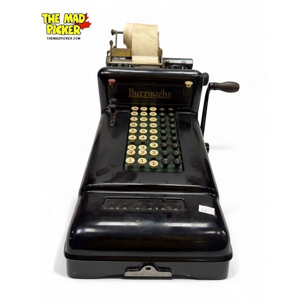 Antique Burroughs Adding Machine