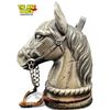 Image 4 : Vintage Cast Metal Horse Head Table Lighter