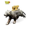 Image 2 : Vintage Cast Metal Panther Table Lighter