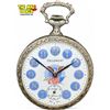 Image 2 : Vintage Delemont 17 Jewels J.F. Kennedy Motif Pocket Watch