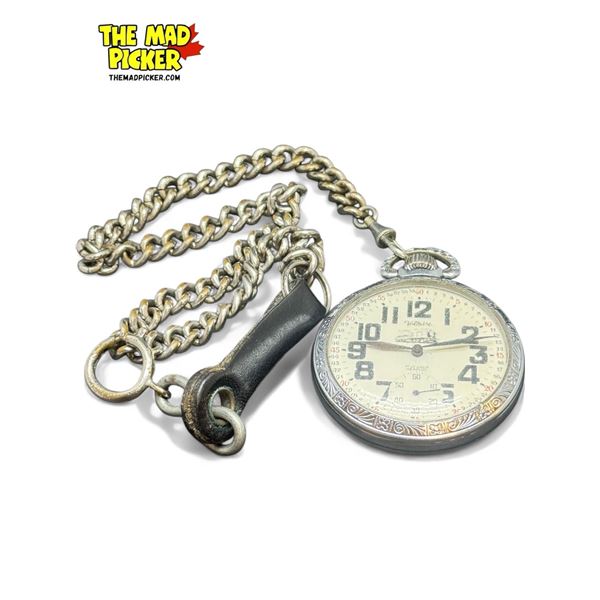 Vintage Voltaire 17 Jewels Incabloc Pocket Watch