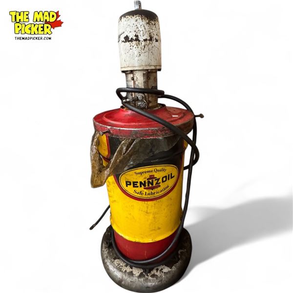 Vintage Pennzoil Barrell Drum