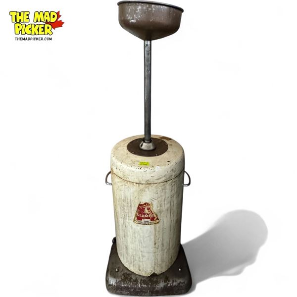 Vintage Almite Oil Drain Bin