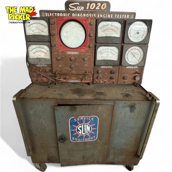 Sun 1020 Electronic Diagnosis Engine Tester Wiring Junction Unit Model U-101