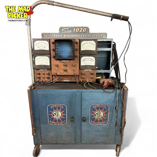 Sun 1020 Electronic Diagnosis Engine Tester Wiring Junction Unit Model U-101