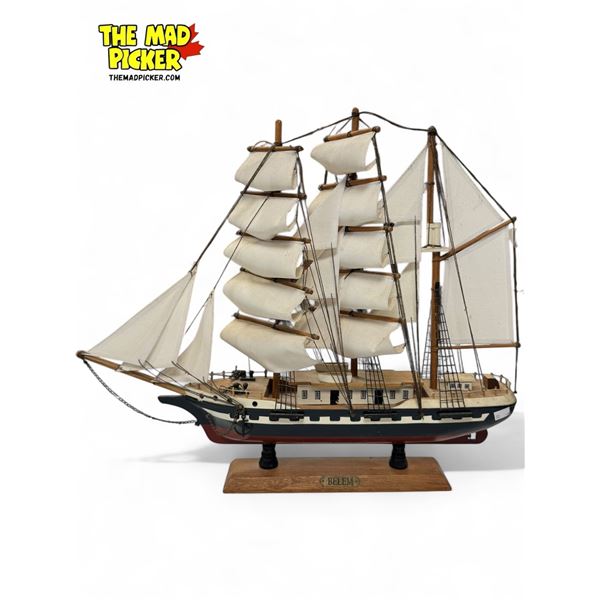 Vintage Belem Model Ship