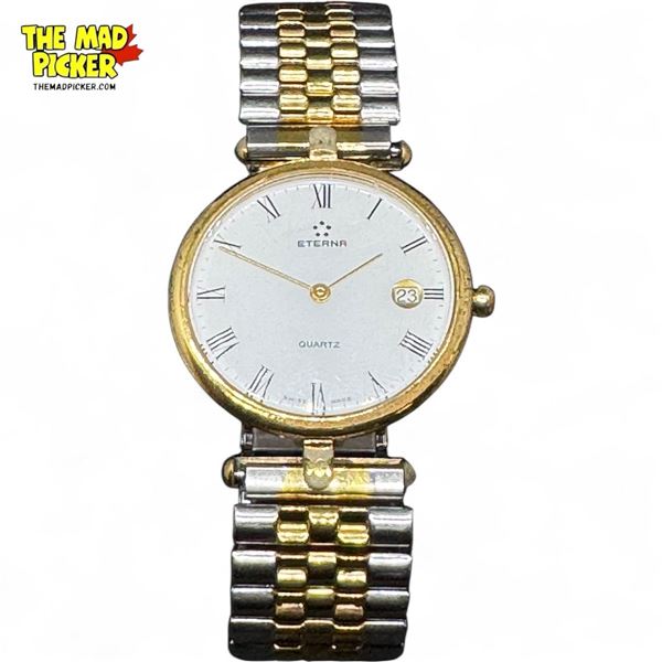 Vintage Eterna Swiss Made Quartz Wrist Watch